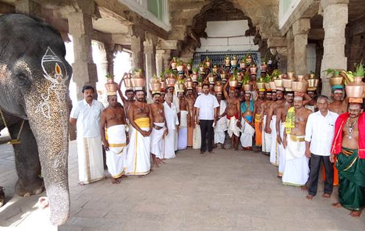 பழனி திருஆவினன்குடி கோயிலில் வரும் செப்.7 கும்பாபிஷேகம்: இன்று முதல்கால யாகபூஜை